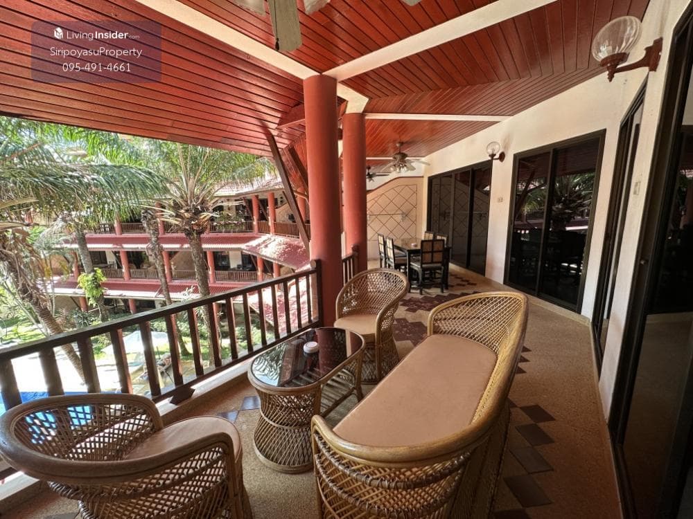 For sale: Sai Rainbow Residence, Patong, Phuket, 3 bedrooms, 2 bathrooms, wide balcony, swimming pool view. - image 9