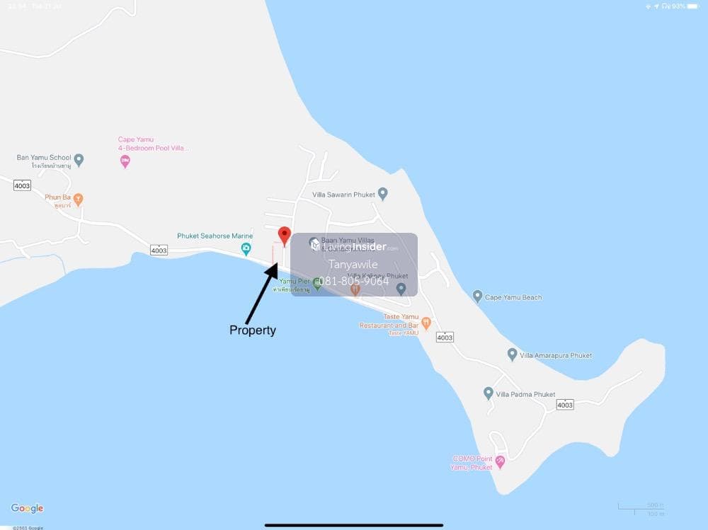 Land for lease @ Yamu pier/Baan Yamu Hotel for rent or sale - image 4