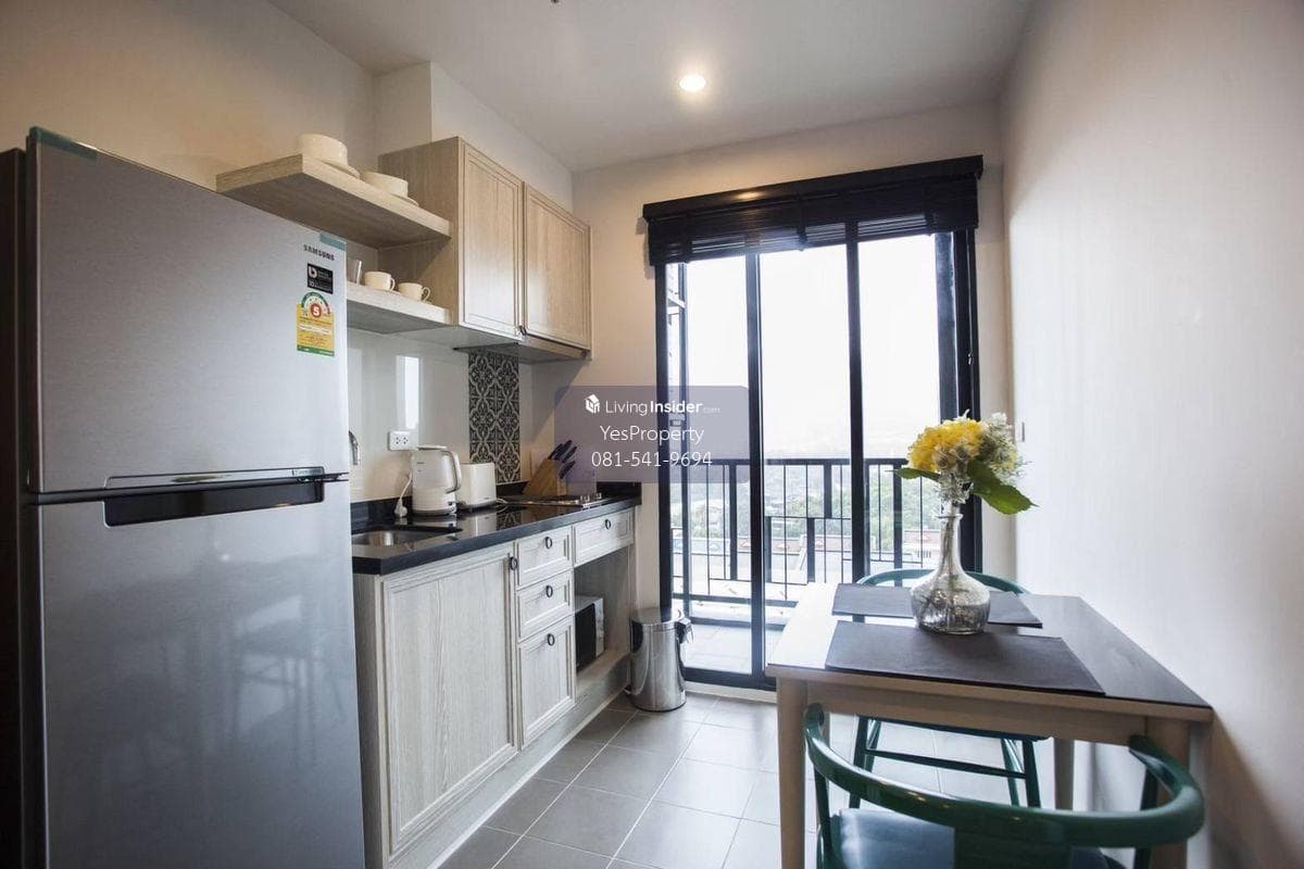 View of Khao Decorated room, beautiful free Wi -Fi, internet rental 1 bedroom, 1 bathroom, The Best, Phuket Highness, The Base Height Phuket - image 12