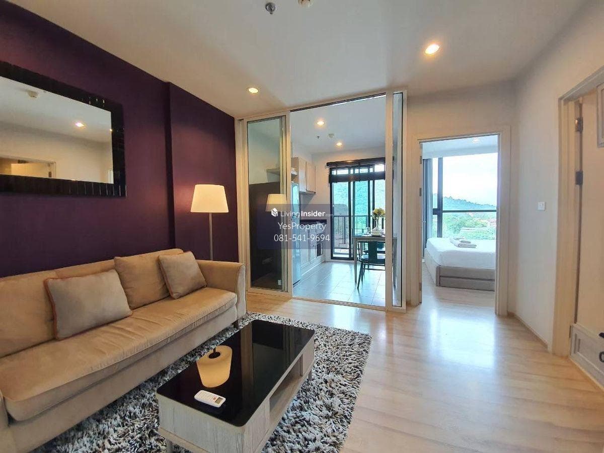 View of Khao Decorated room, beautiful free Wi -Fi, internet rental 1 bedroom, 1 bathroom, The Best, Phuket Highness, The Base Height Phuket - image 5