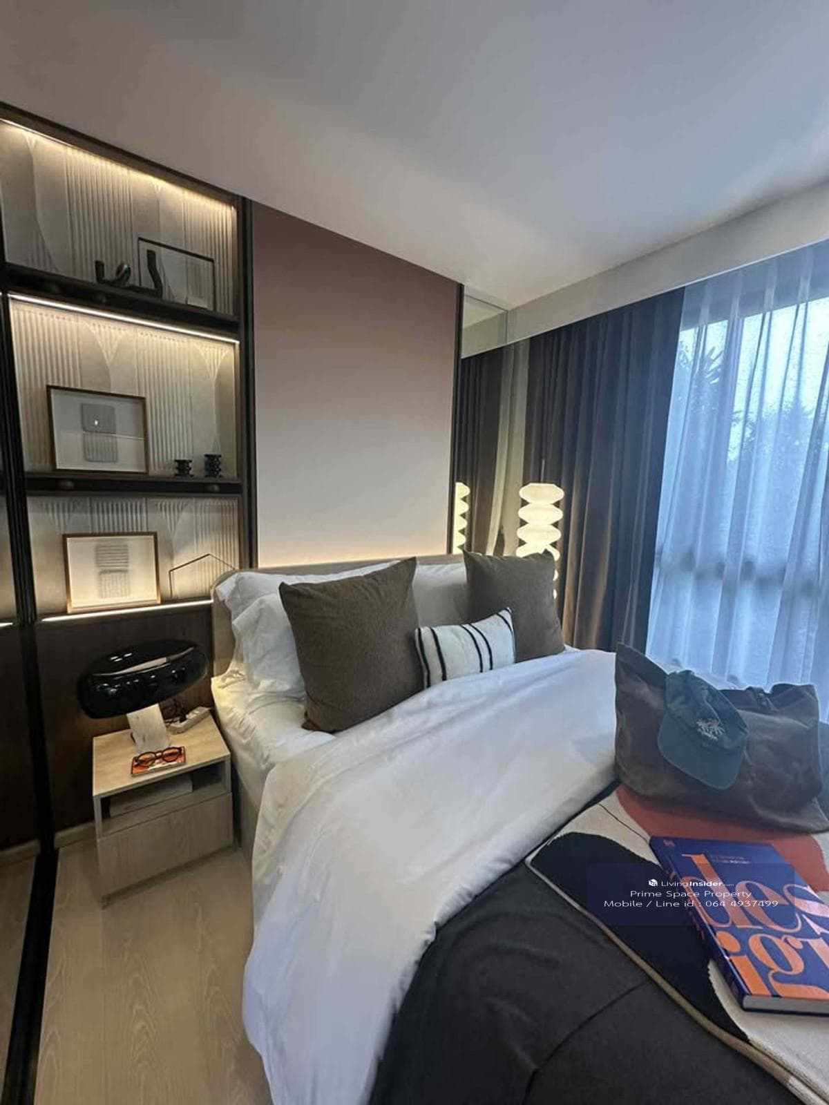 The owner sells it himself, D Condo Cove, VIP area, interior view room, view of the pool + garden, entire alcove, Building B, 3rd floor. - image 6