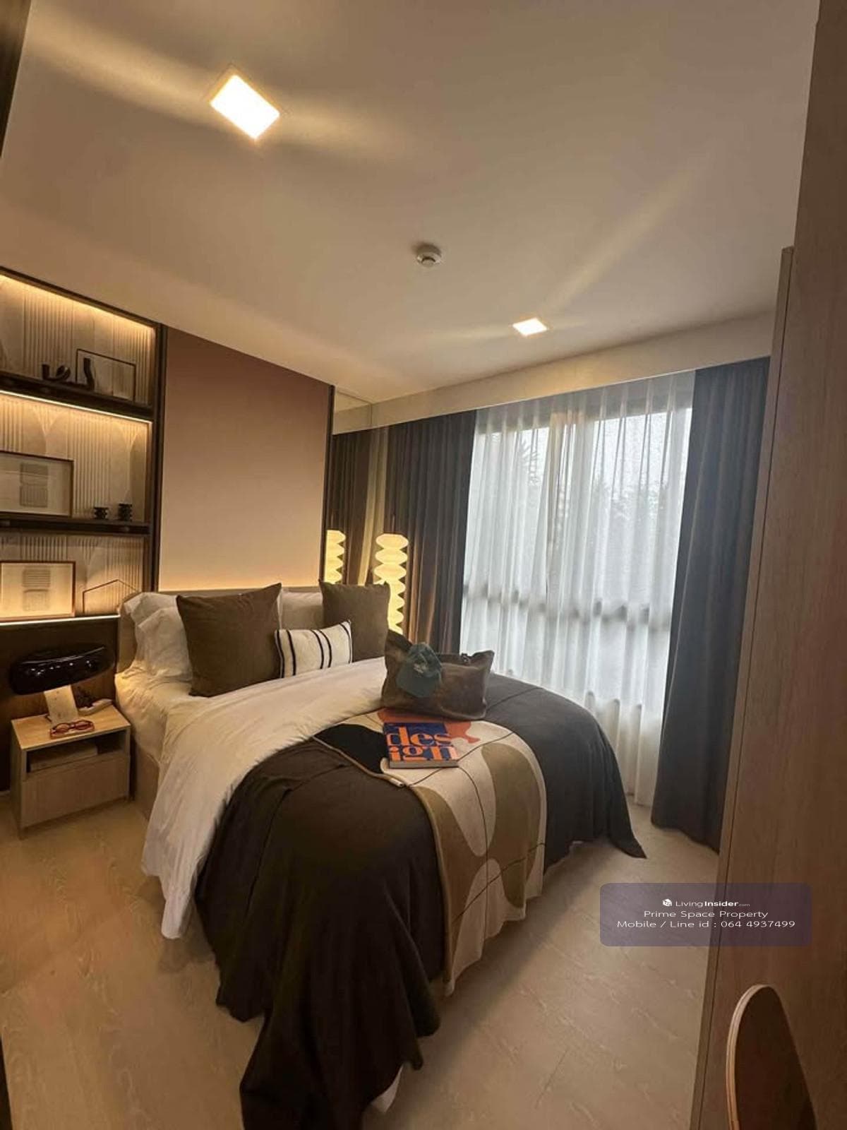The owner sells it himself, D Condo Cove, VIP area, interior view room, view of the pool + garden, entire alcove, Building B, 3rd floor. - image 4