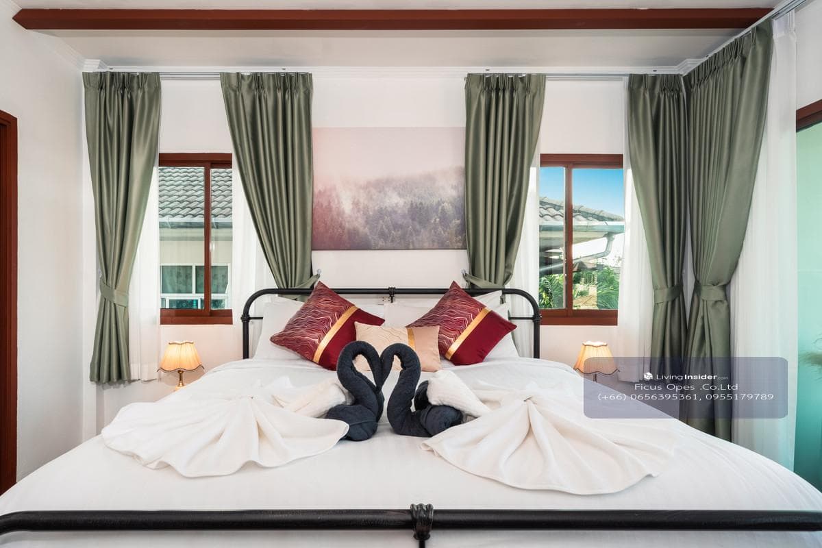 Pool Villa 6 Bedrooms Big Pool 8*4 M. Prime Location in BangTao Phuket For Sale, Rent. Installment Payment applies. - image 16