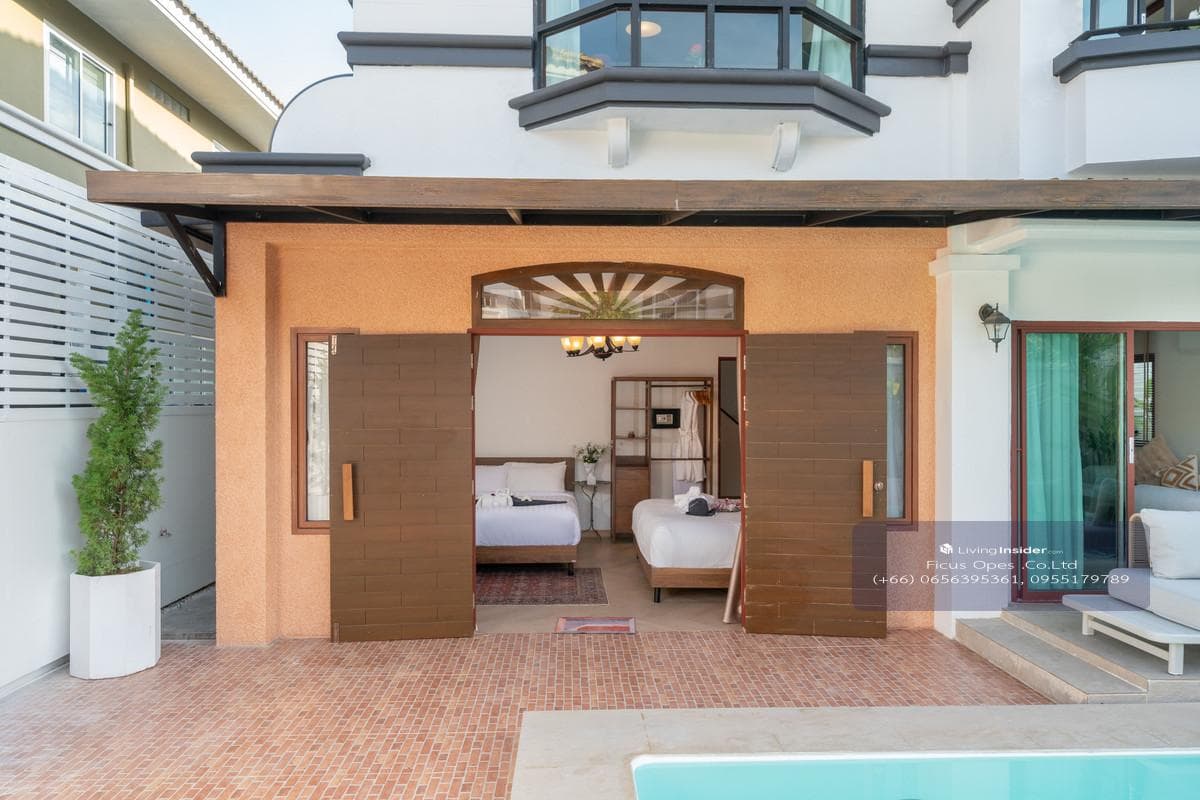 Pool Villa 6 Bedrooms Big Pool 8*4 M. Prime Location in BangTao Phuket For Sale, Rent. Installment Payment applies. - image 2