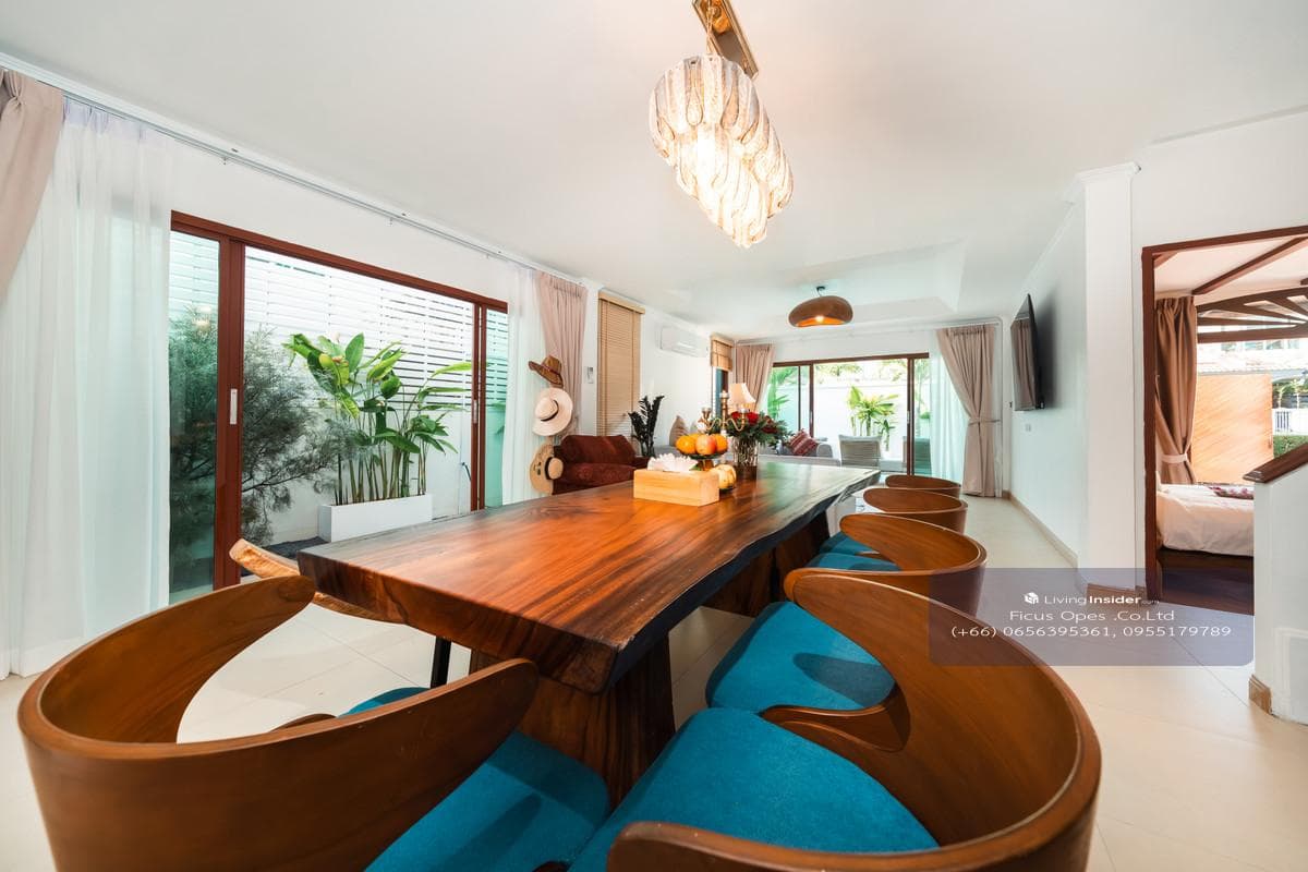 Pool Villa 6 Bedrooms Big Pool 8*4 M. Prime Location in BangTao Phuket For Sale, Rent. Installment Payment applies. - image 13