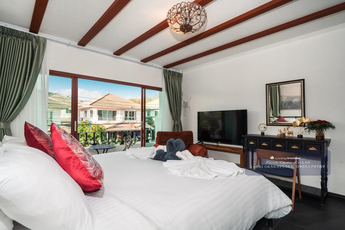 Pool Villa 6 Bedrooms Big Pool 8*4 M. Prime Location in BangTao Phuket For Sale, Rent. Installment Payment applies. - image 27