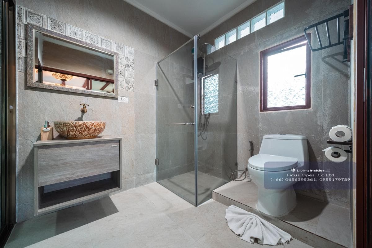 Pool Villa 6 Bedrooms Big Pool 8*4 M. Prime Location in BangTao Phuket For Sale, Rent. Installment Payment applies. - image 30