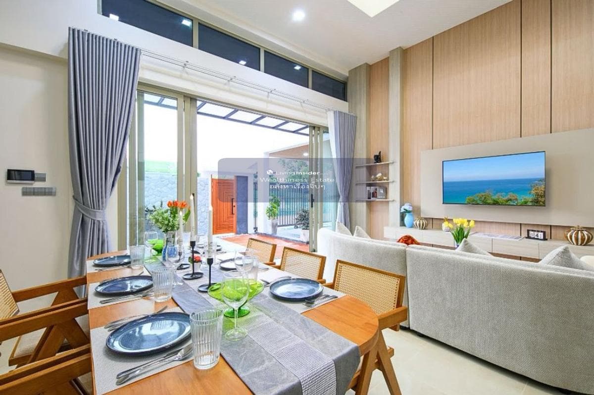 🏊 Private pool villa Phuket | 3 bedrooms, 4 bathrooms | Smart Home system | near BCIS price 13.99 MB 📞: 065-626-5636 (Khun Kee) - image 7