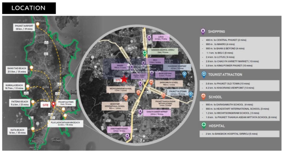 💛 Land for sale 💛 Phuket center Near Central Phuket, area 13-0-38 rai - image 2