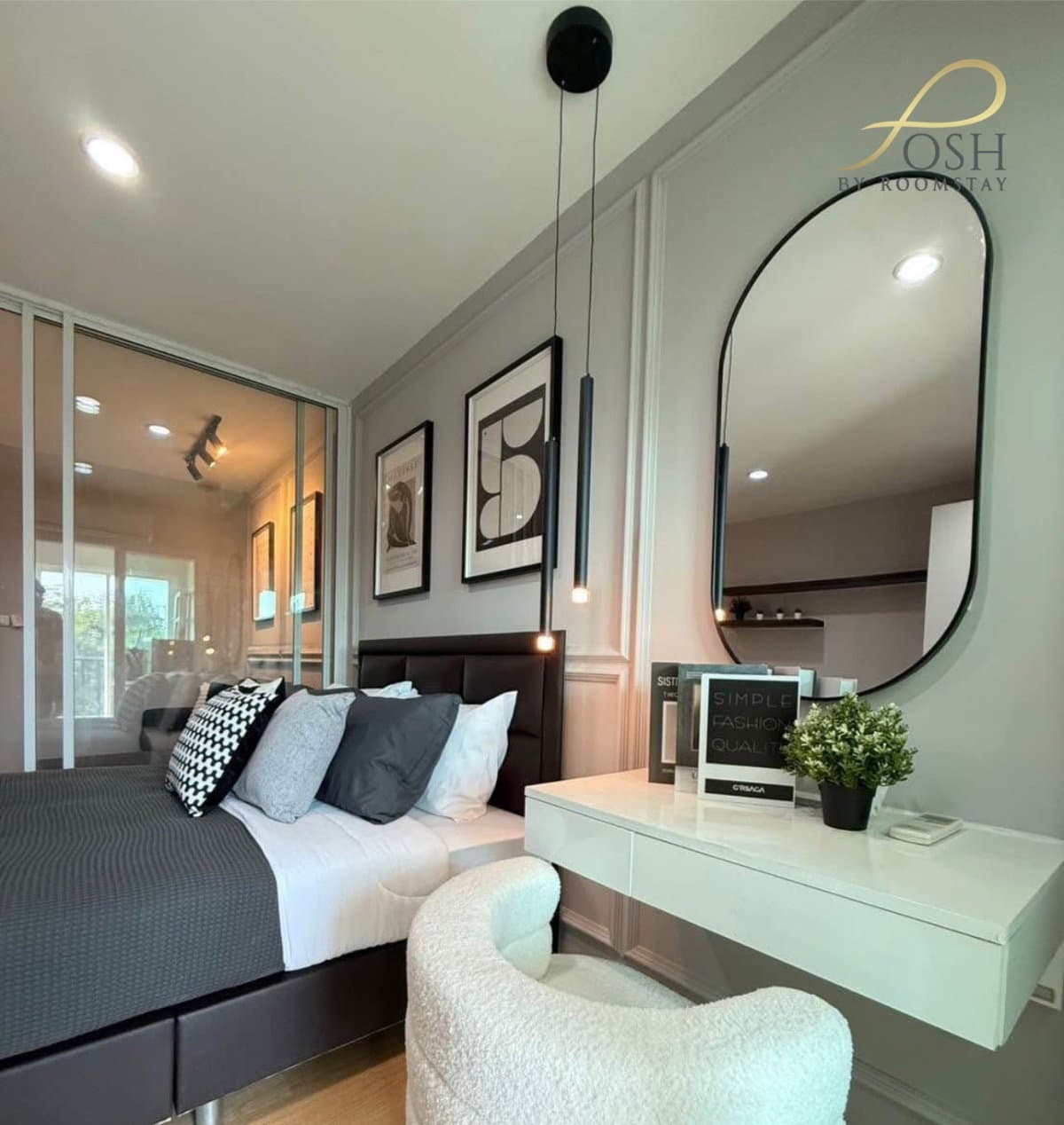 The View Condo, Building B, 4th Floor, Outside View, with New Furniture, Close to Suan Luang and Central Phuket. Complete Common Area Facilities - image 2