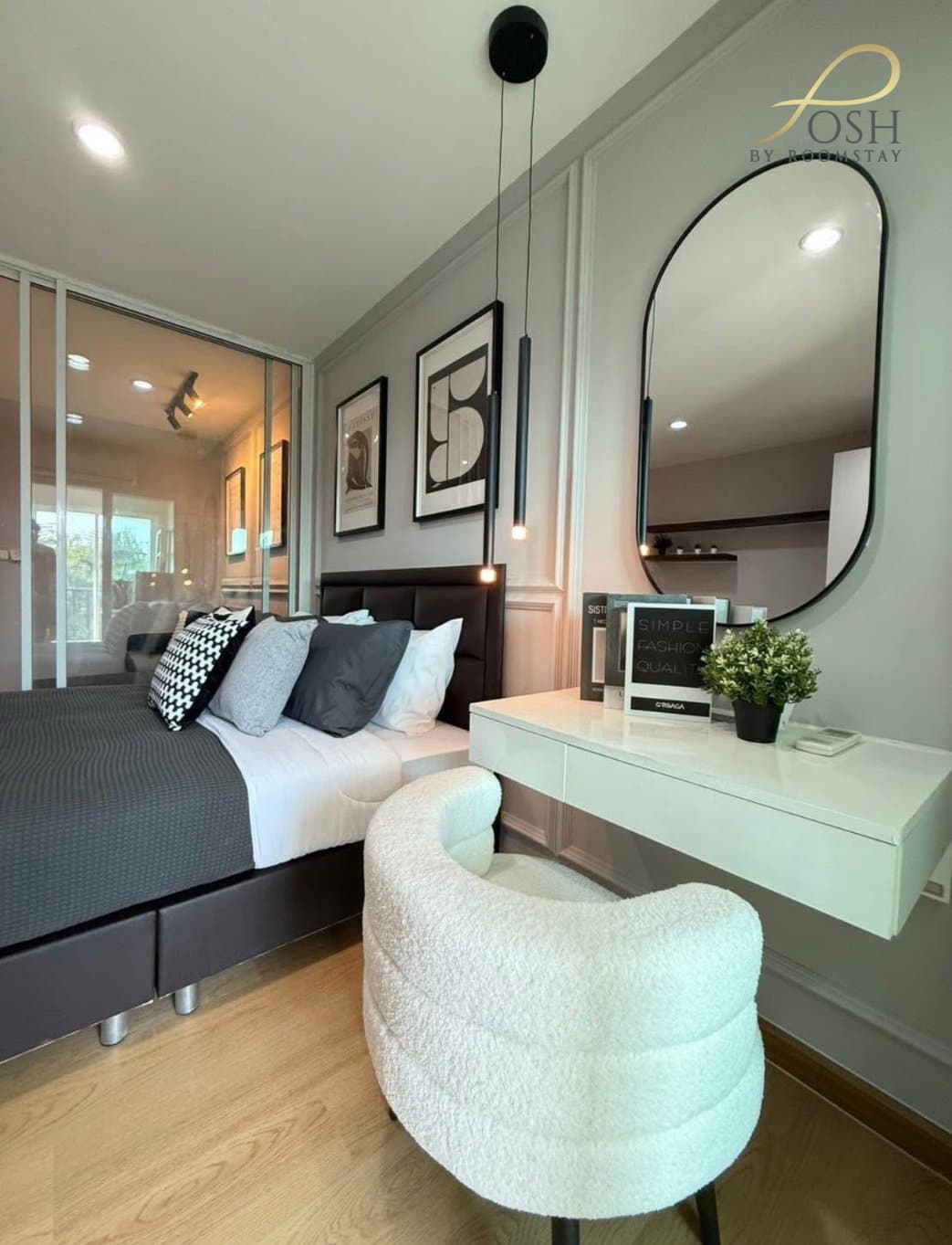 The View Condo, Building B, 4th Floor, Outside View, with New Furniture, Close to Suan Luang and Central Phuket. Complete Common Area Facilities - image 5