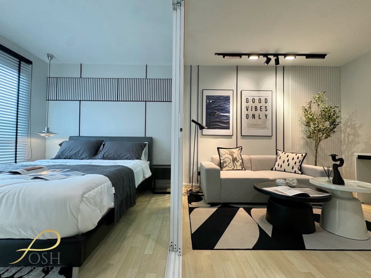 Stylish Mountain-View Condo | Modern Mid-Century Renovation – DCondo Kathu–Patong - image 2