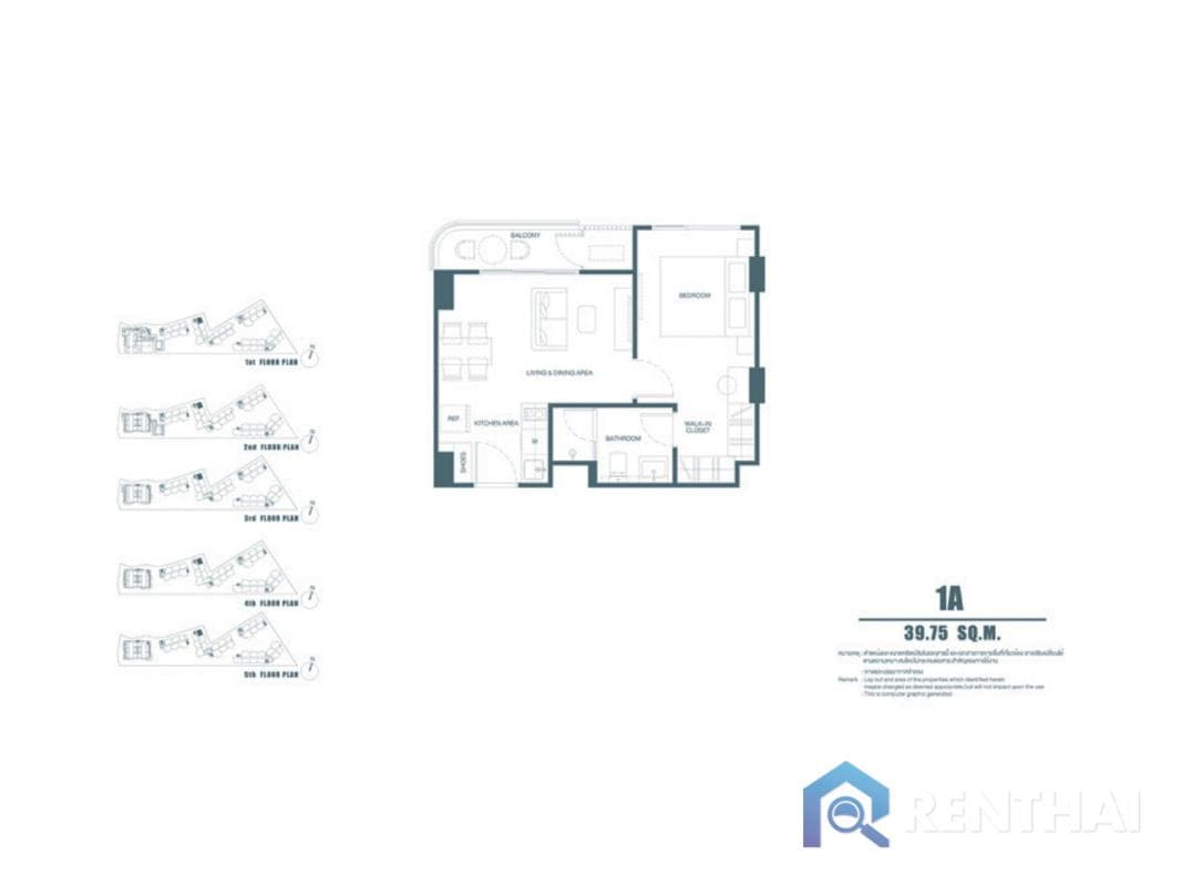 For sale condo 1 bedroom at Canvas Cherngtalay - image 4
