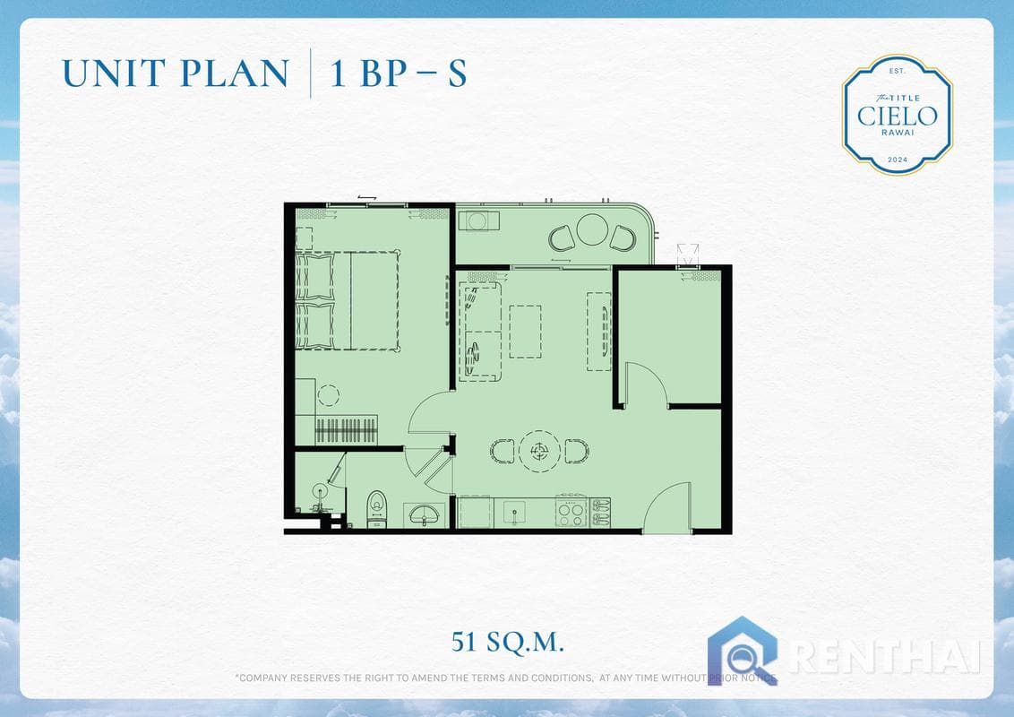 For sale condo 1 bedroom at The Title Cielo Rawai - image 5