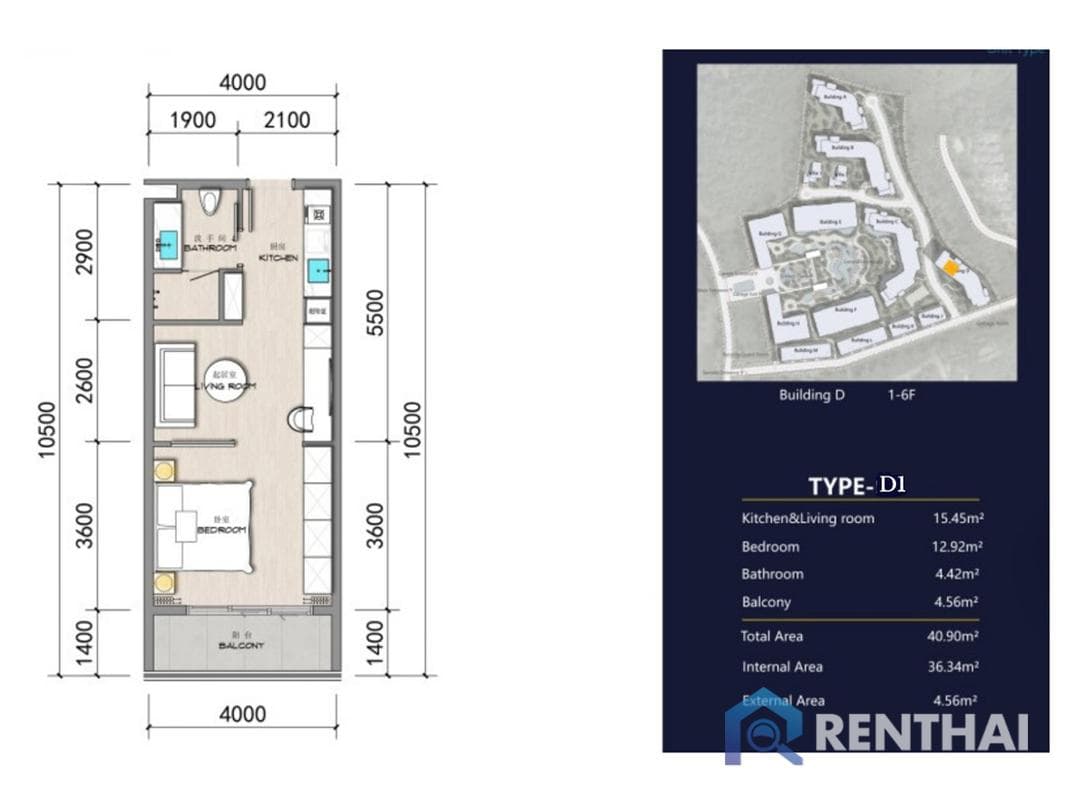 For sale condo 1 bedroom at AYANA Heights Seaview Residence - image 5