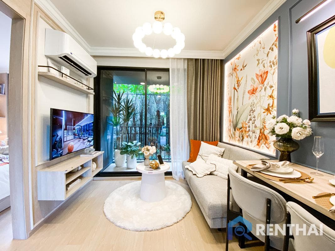 Fully-Furnished 1bed Origin Place Centre Phuket Condo, with Amenities