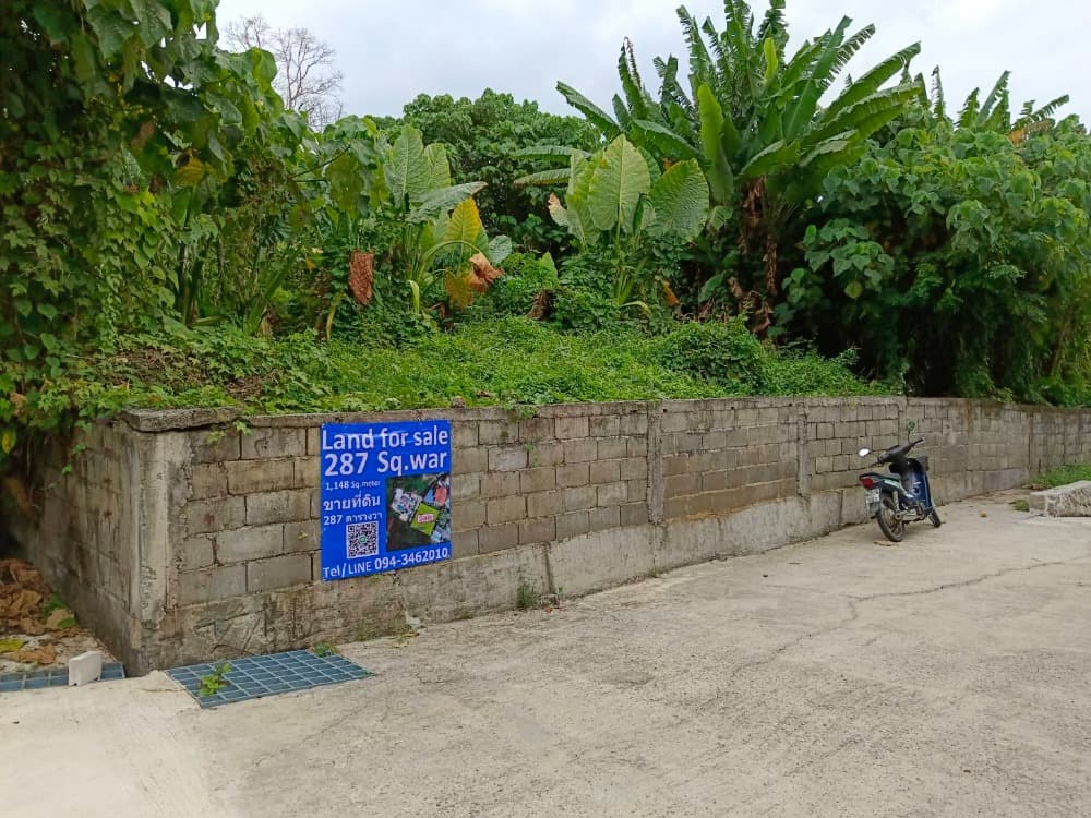 Land for sale 287 square meters, Kamala Soi 8, near Kamala Beach, partial sea view, on a hill 43 meters above sea level, Kamala, Kathu, Phuket, width 34 meters. Suitable for hotel, resort, house 46,000/square wah - image 4