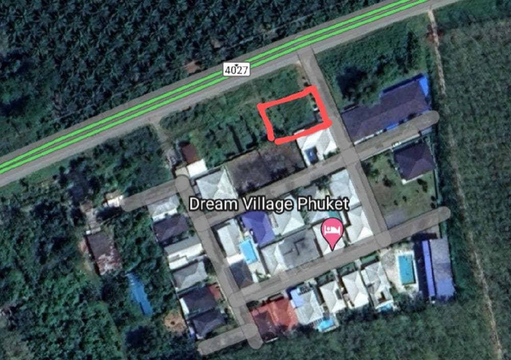 Selling/renting Phuket near Bamrungrat Hospital, land on the main road, suitable for EV Charger, Cafe ' ; In front of the Dream Village, new city 92 meters - image 2