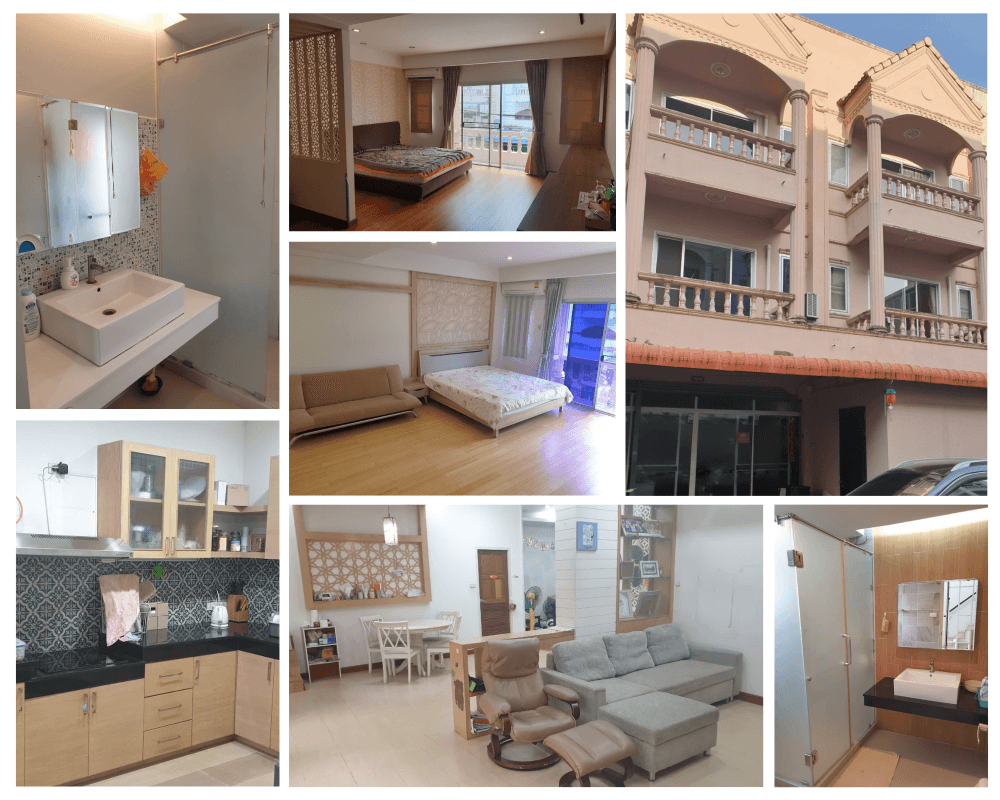 Commercial building, 2 rooms, near Khao Rang intersection. Phuket city center