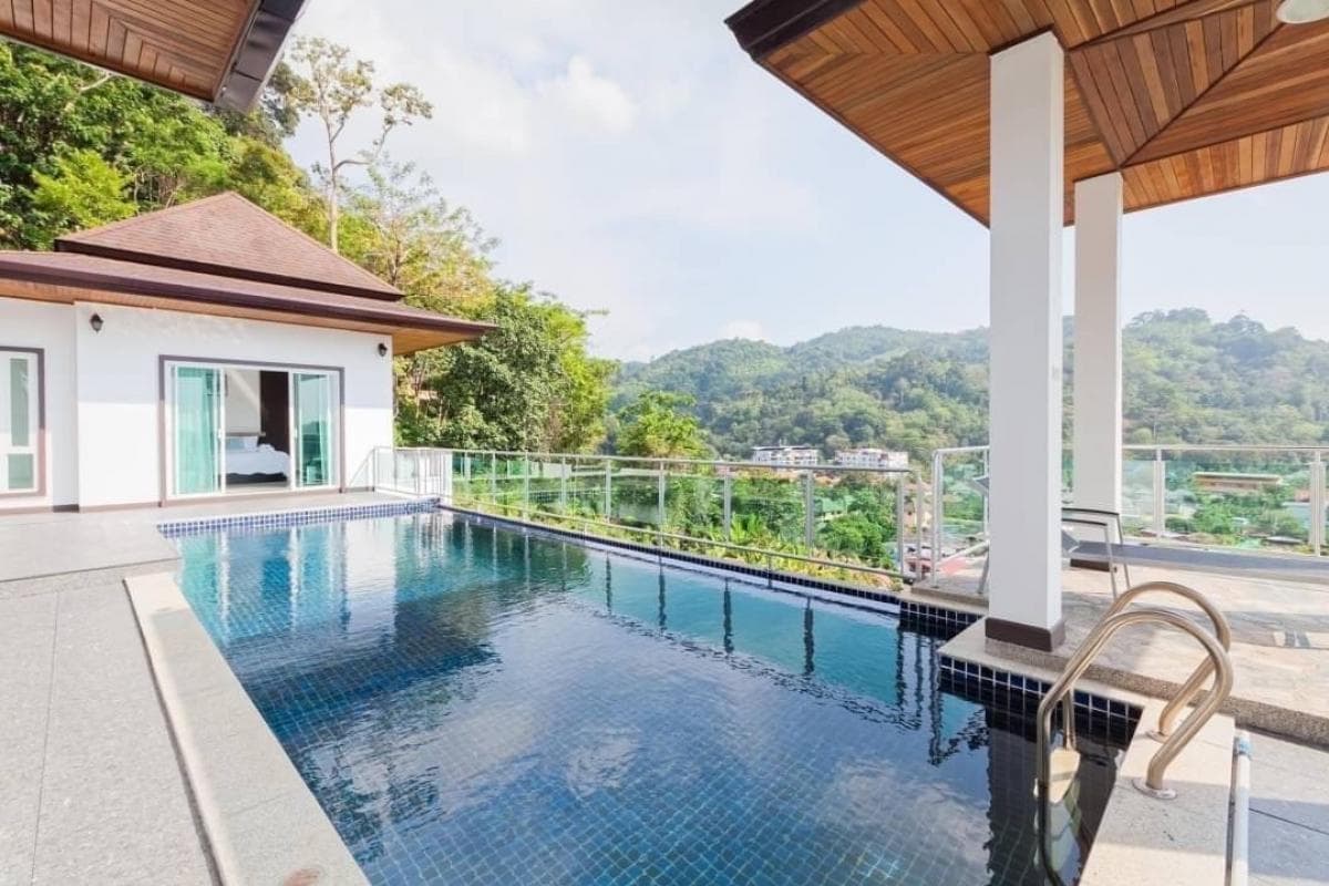 Pool villa seaview in kamala beach 🏖️ • 5 Bedroom • 5 Bathroom Land Size 152.9 SQW ( 611.6 SQM) Usage areamore than 400 SQM. Can seen and negoiate.💰Selling the price 32,000,000 THB. Negotiate If you have more budget i have option for plot of land at the - image 4
