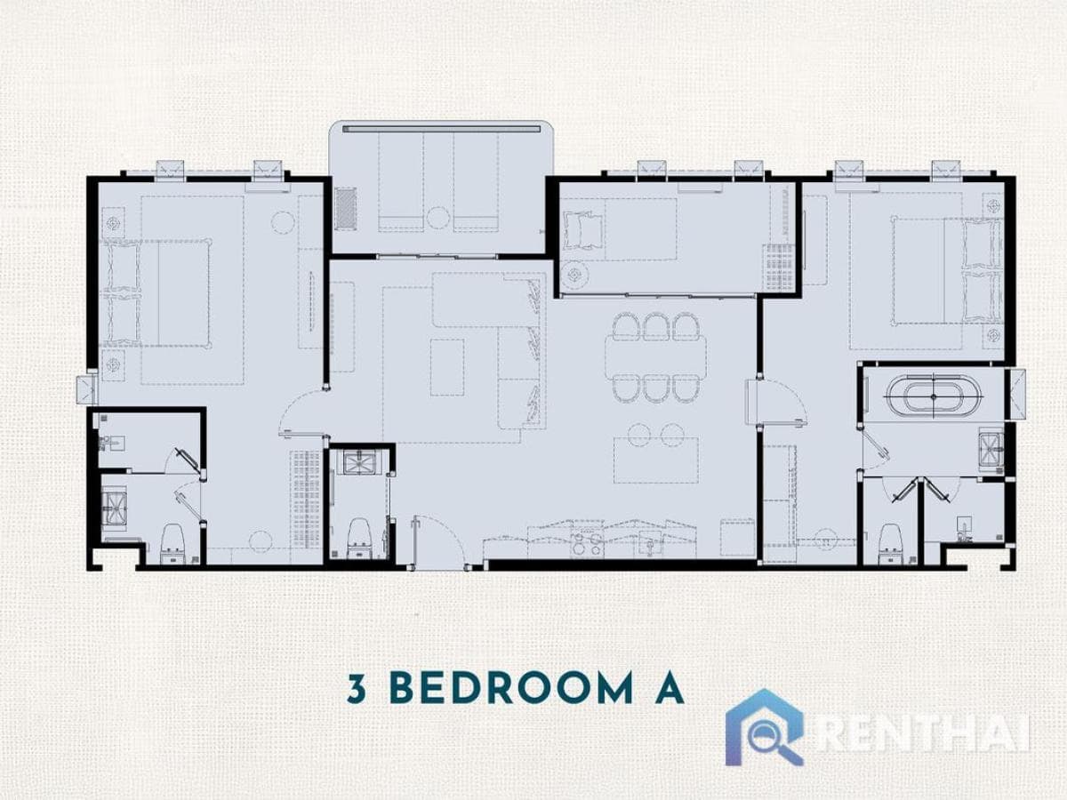 Luxury 3bed Condo at The Title Serenity Naiyang, Phuket with Full Amenities - image 5