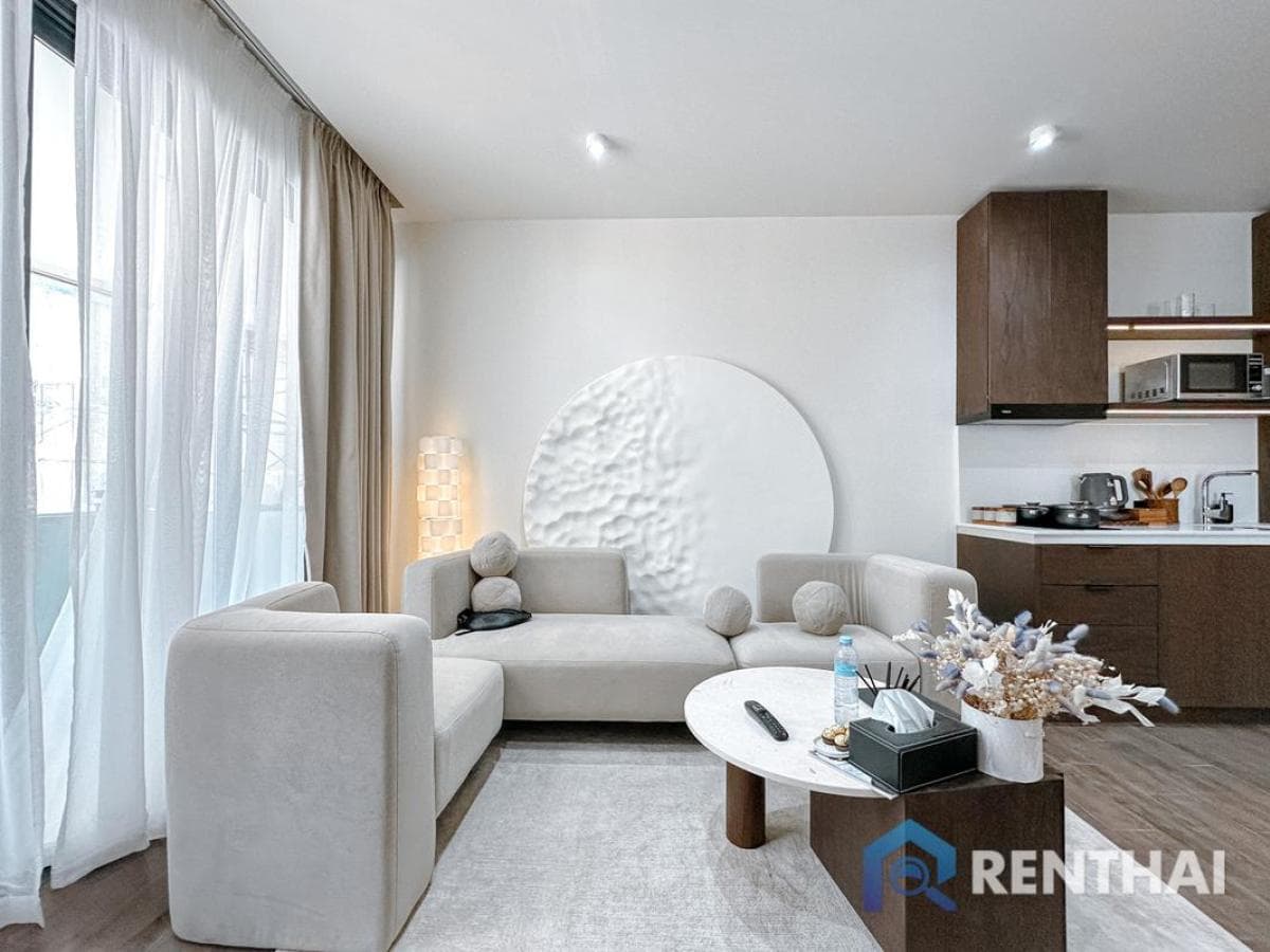 Sunny Moon Studio 1bed in Phuket: Fully Furnished + Pool, Gym & Parking - image 7