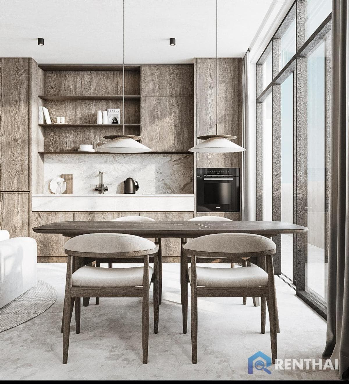 Sunny Moon Studio 3bed in Phuket: Fully Furnished + Pool, Gym & Parking - image 2