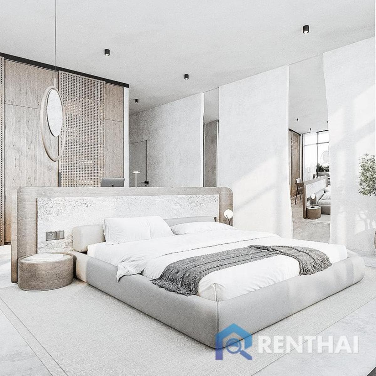 Sunny Moon Studio 3bed in Phuket: Fully Furnished + Pool, Gym & Parking - image 3