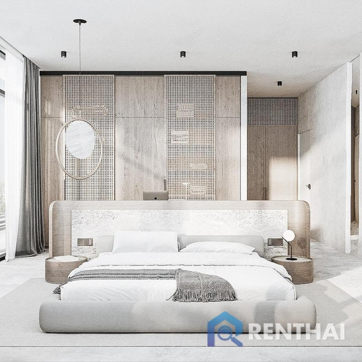 Sunny Moon Studio 3bed in Phuket: Fully Furnished + Pool, Gym & Parking - image 7