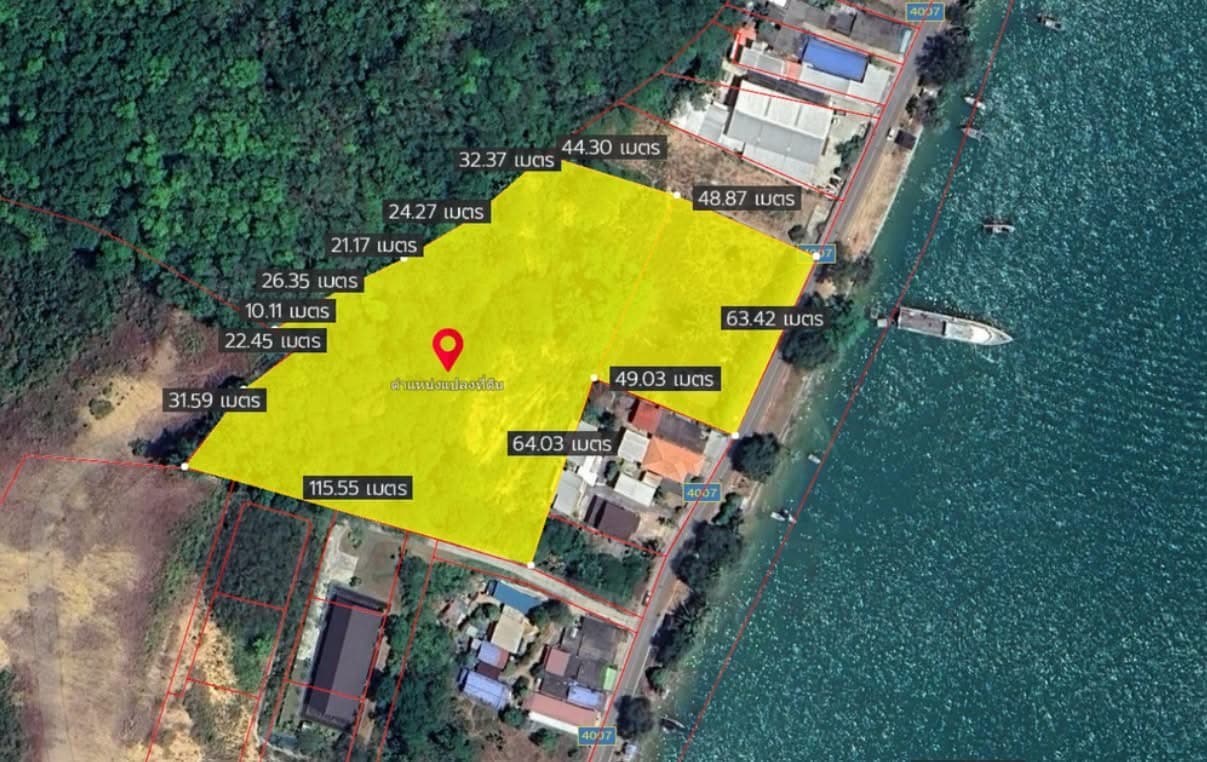 ● Prime location ● Golden Land, Por Phuket Bay | 8 Rai 238.00 Sq. 6. (3,438.00 sq.w.) | Yellow area Build up to 23 tall buildings