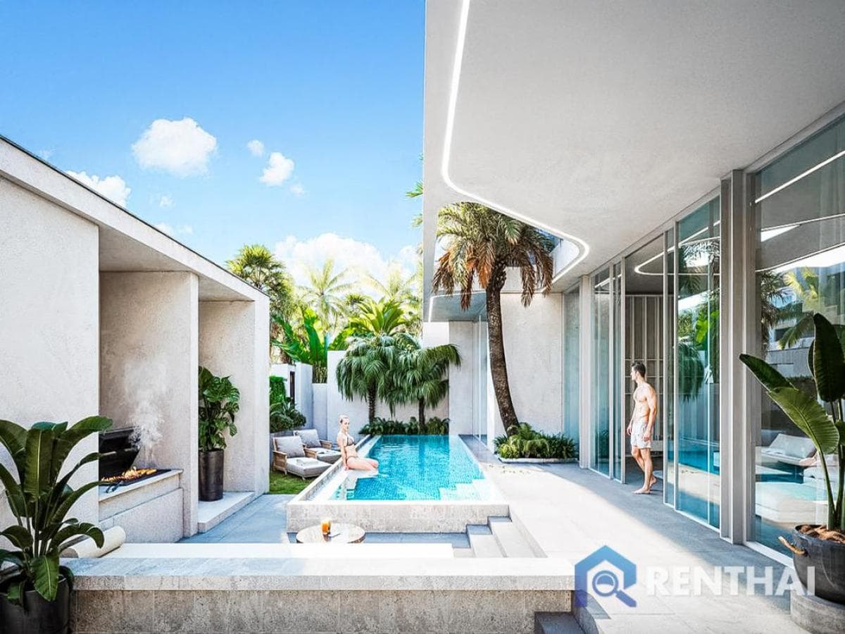 4-Bed Luxury Capella Villas Phuket - European Kitchen, Private Pool-Garden