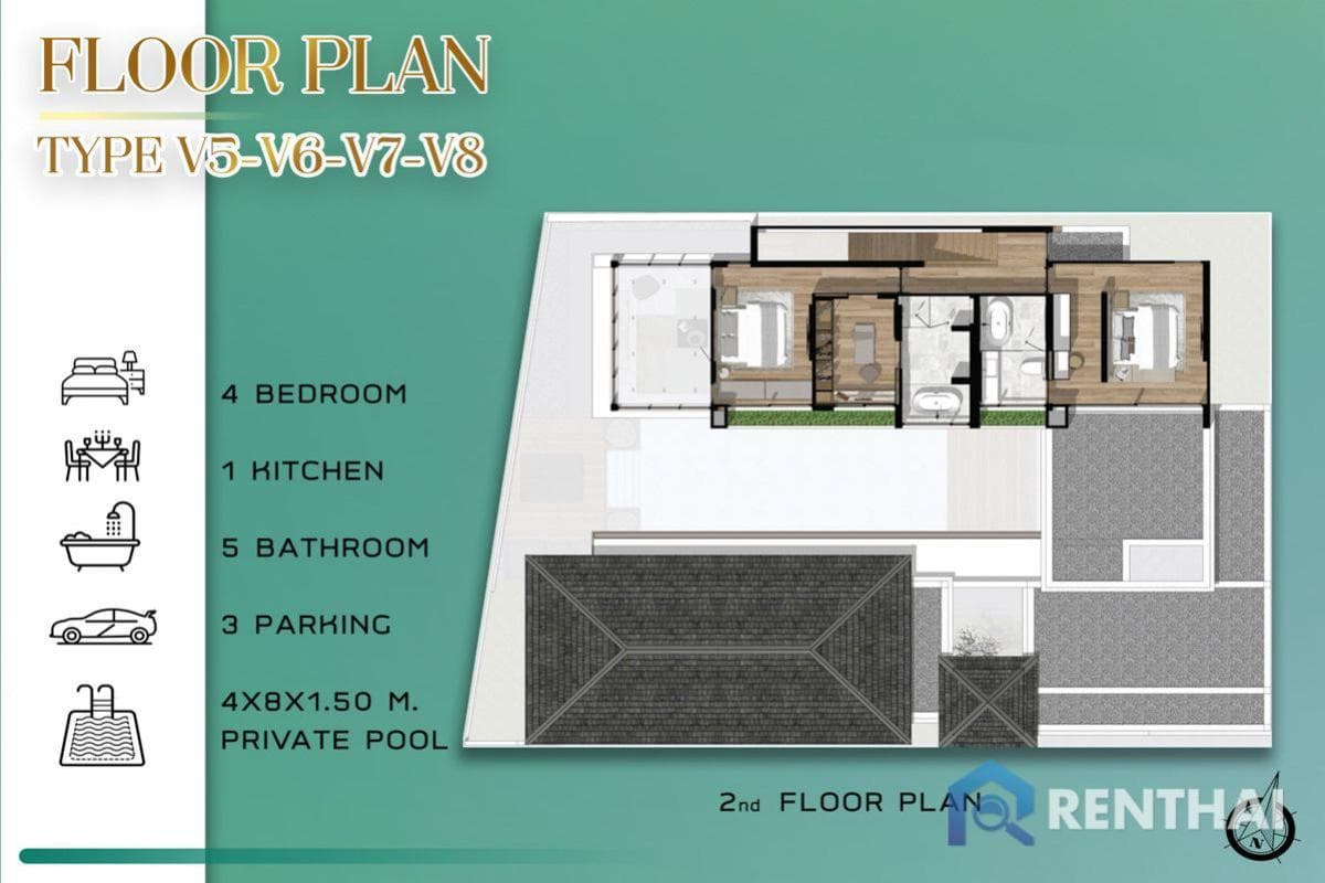 For sale house 4 bedrooms at Chalong - image 6