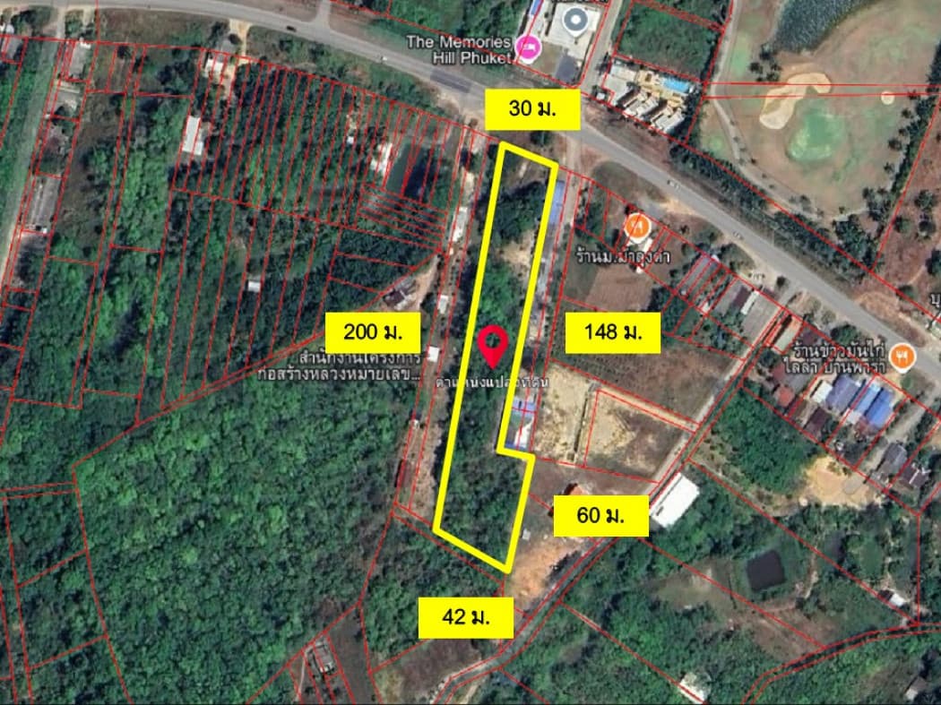 Large Land for Sale in Paklok, East Phuket | 3.8 Rai on 4-Lane Road | Near Mission Hills Golf & Bang Rong Pier | Villa Development Ready - image 2