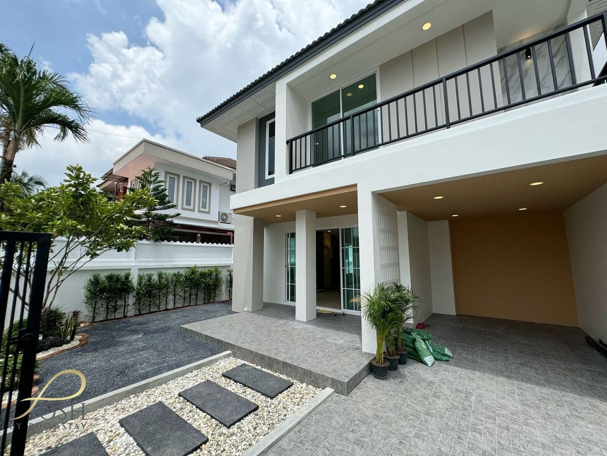Detached house, warm -up style With a private seating corner Prince Garden Home Koh Kaew - 3 bedrooms, 3 bathrooms, can park many cars, only 7.19 million - image 8