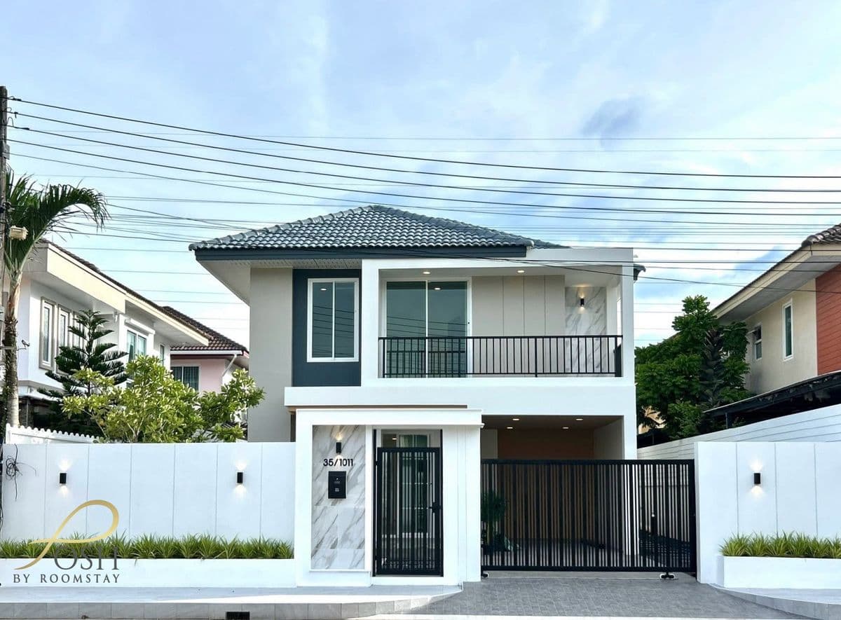 Detached house, warm -up style With a private seating corner Prince Garden Home Koh Kaew - 3 bedrooms, 3 bathrooms, can park many cars, only 7.19 million - image 5