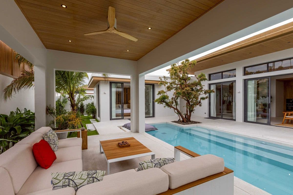Luxury Pool Villa for Sale in Mai Khao, Near the Airport 404 sq.m.