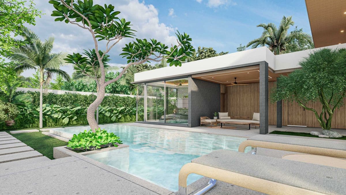 Luxury Pool Villa for Sale 451 sq.m. Near Boat Avenue Phuket