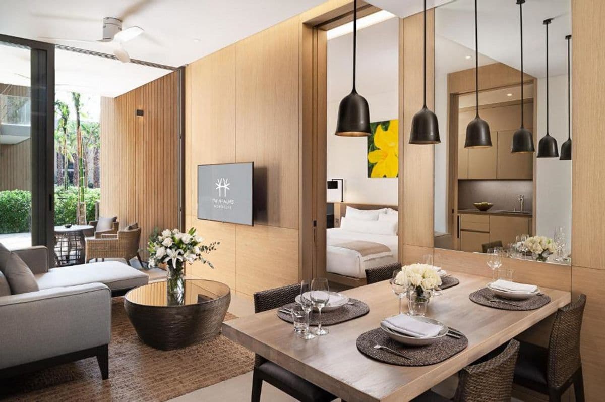 Call : 064-992-8997 Twinpalms Montazure Residences Phuket @Kamala Beach (Beachfront Villa), 153 sq.m 1 Bedroom 1st floor, Fully furnished, Ready to move in