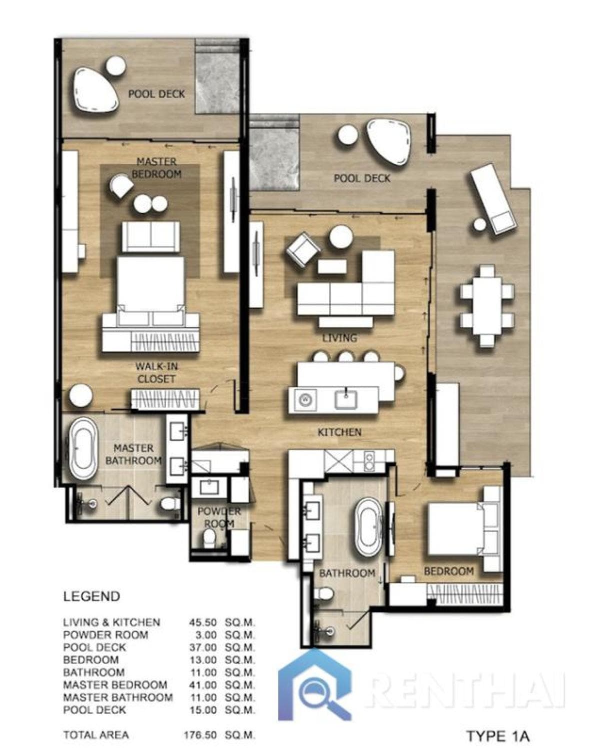 For sale condo 2 bedrooms at Bright Phuket - image 7