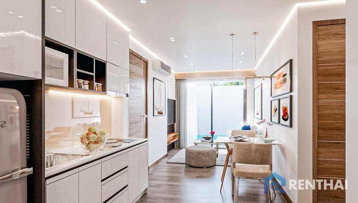 Luxury Studio Condo in Wekata 3, Phuket: Fully Furnished, Gym & Parking