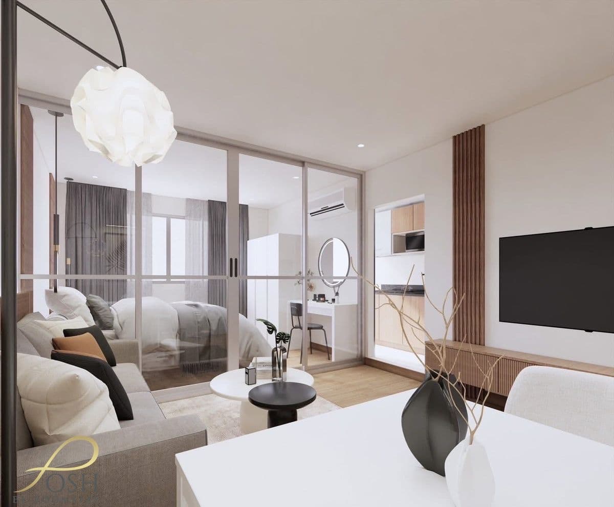 D -Condo Kathu | New Renovate Room, 8th floor, Pool View, ready - 2.09 minus. - image 5