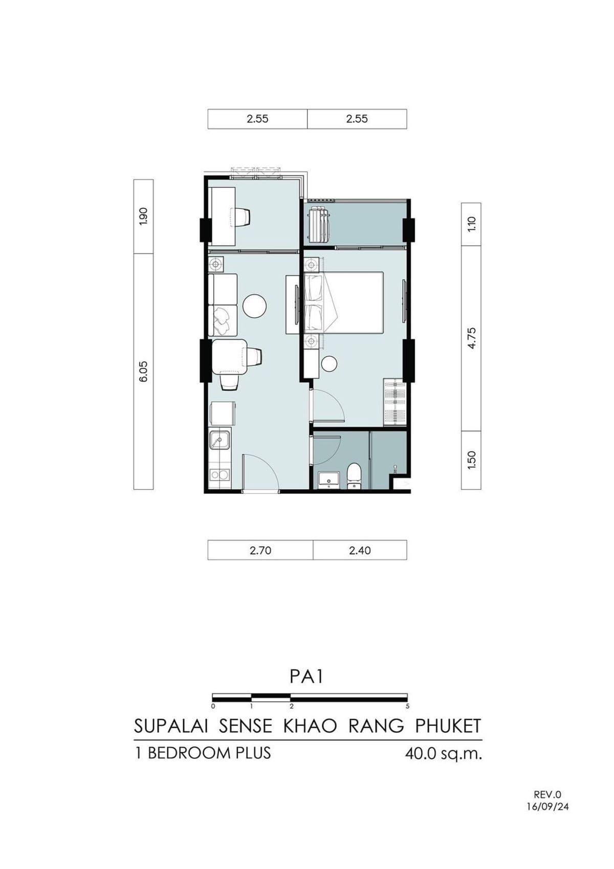 Sell ​​down payment Supalai Sense Khaorang Phuket - image 3