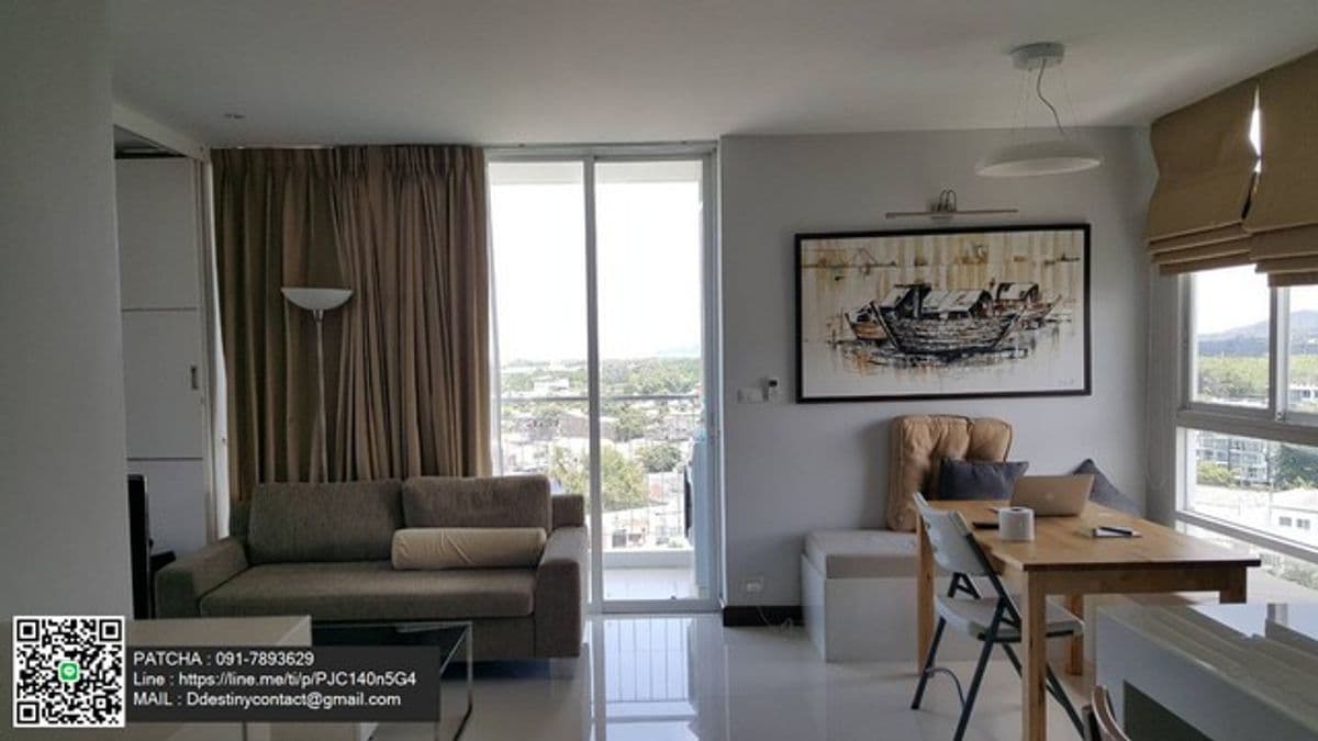 Luxury condo for sale, beautiful room, ready to stay, beautiful view, very good atmosphere  In the heart of Phuket city, convenient to travel. - image 3