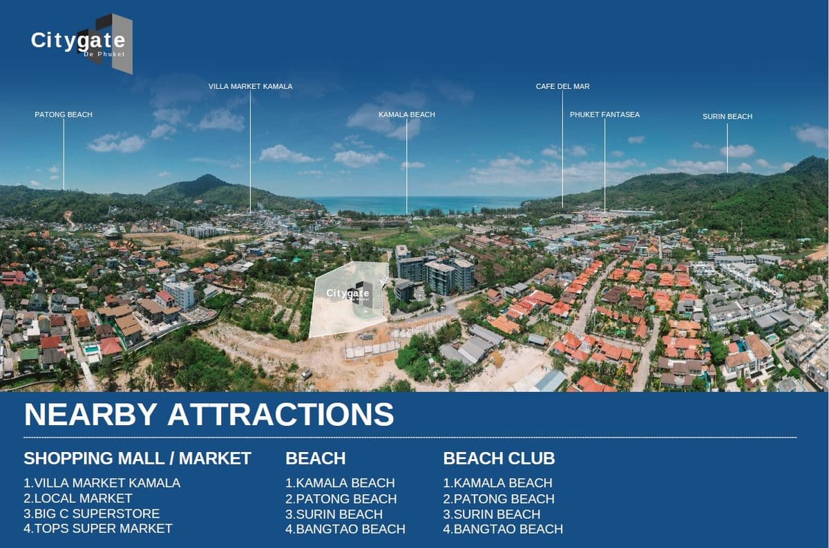 Citygate De Phuket – Luxury Condominium @ Kamala Beach, Phuket 🌊A Smart Choice for Living & Investment in Phuket - With Luxury Living, Just 600m from Kamala Beach - image 2