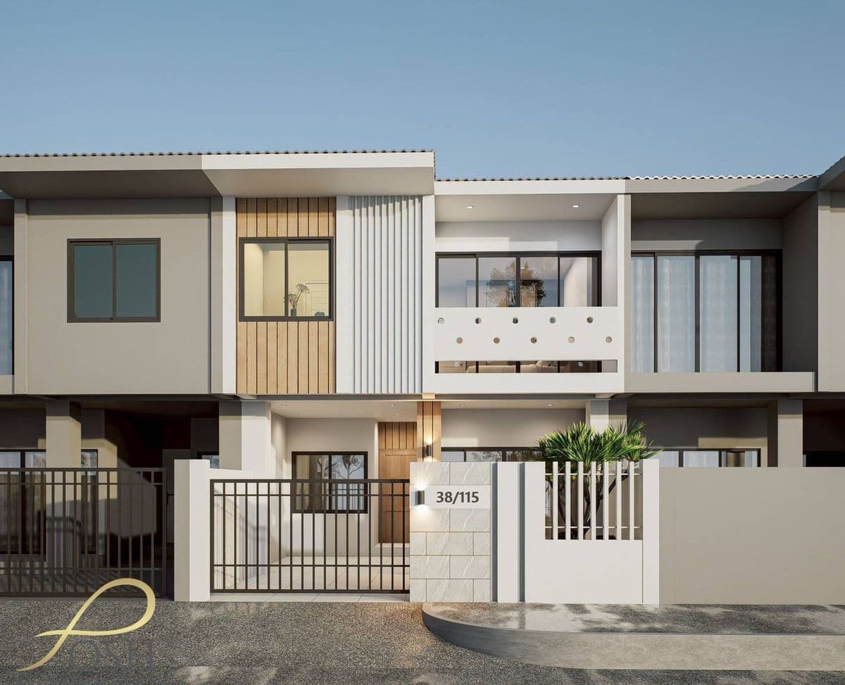 Ek Sirichai Village | 2 -story townhouse, potential location in Phuket