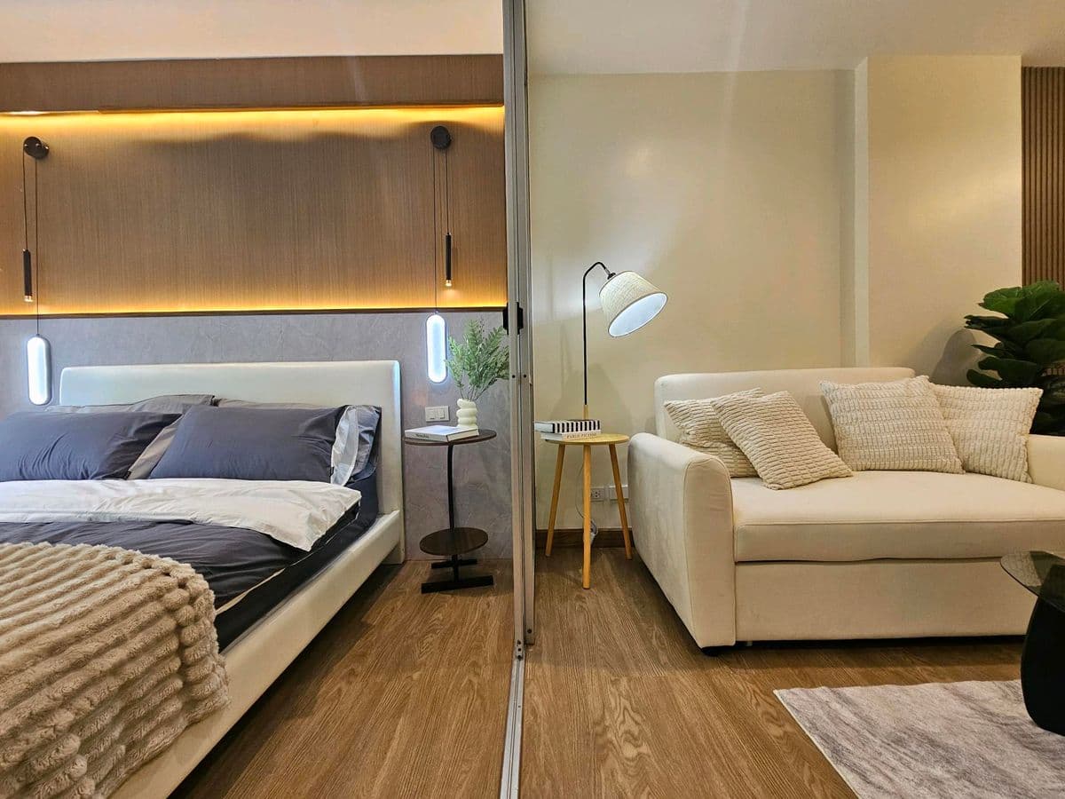 🏢 D Condo Mine | D Condo Mine📍 Building A, 2nd floor | Full view of the pool📐 Size: 29.95 sq m.💰 Special price: 2.29 million baht