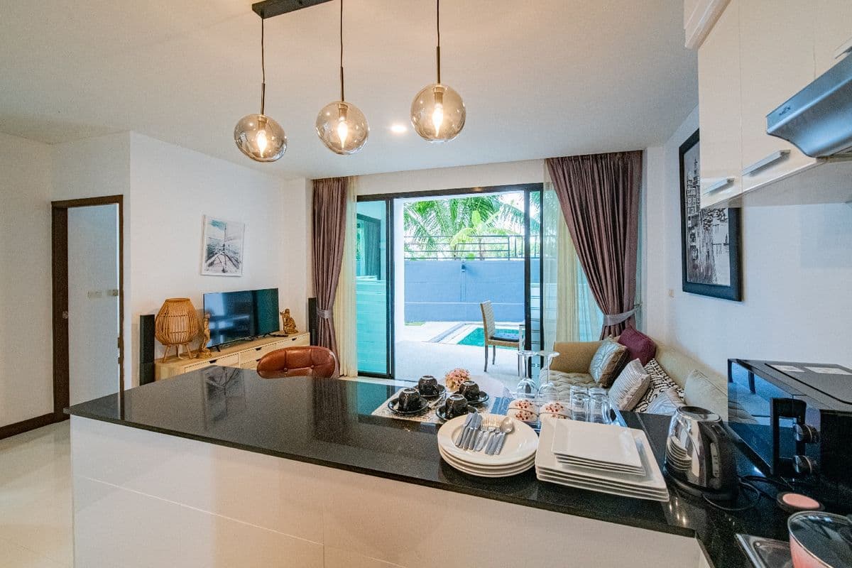 For sale: The Kris Condotel Bangtao, size 91 sq m, 2 bedrooms, 1 bathroom, fully furnished, ready to move in. - image 8