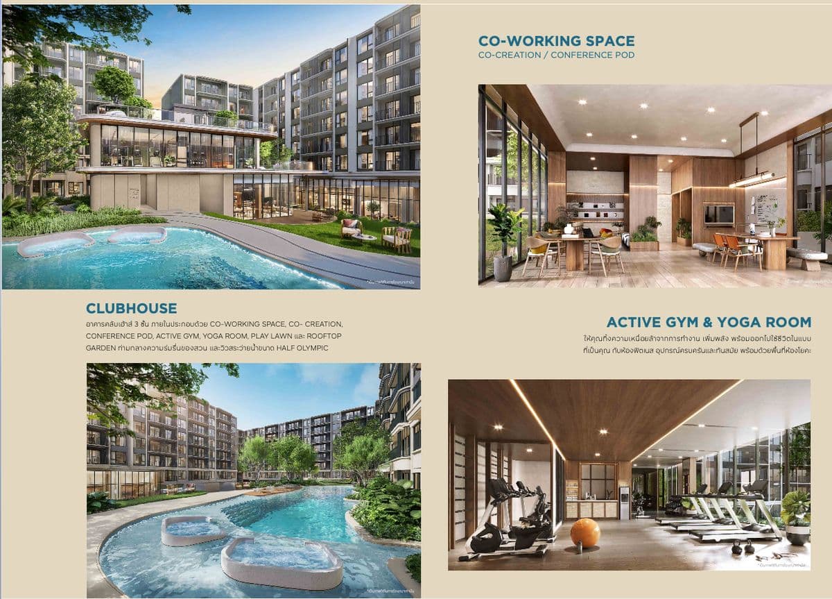 White down payment, price lower than Origin Place Center Phuket project, 7th floor, swimming pool view. - image 4