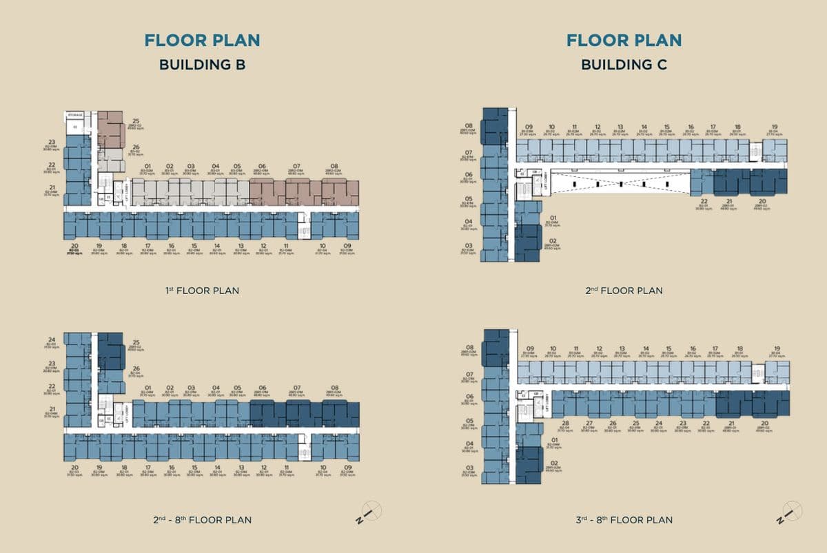 White down payment, price lower than Origin Place Center Phuket project, 7th floor, swimming pool view. - image 6