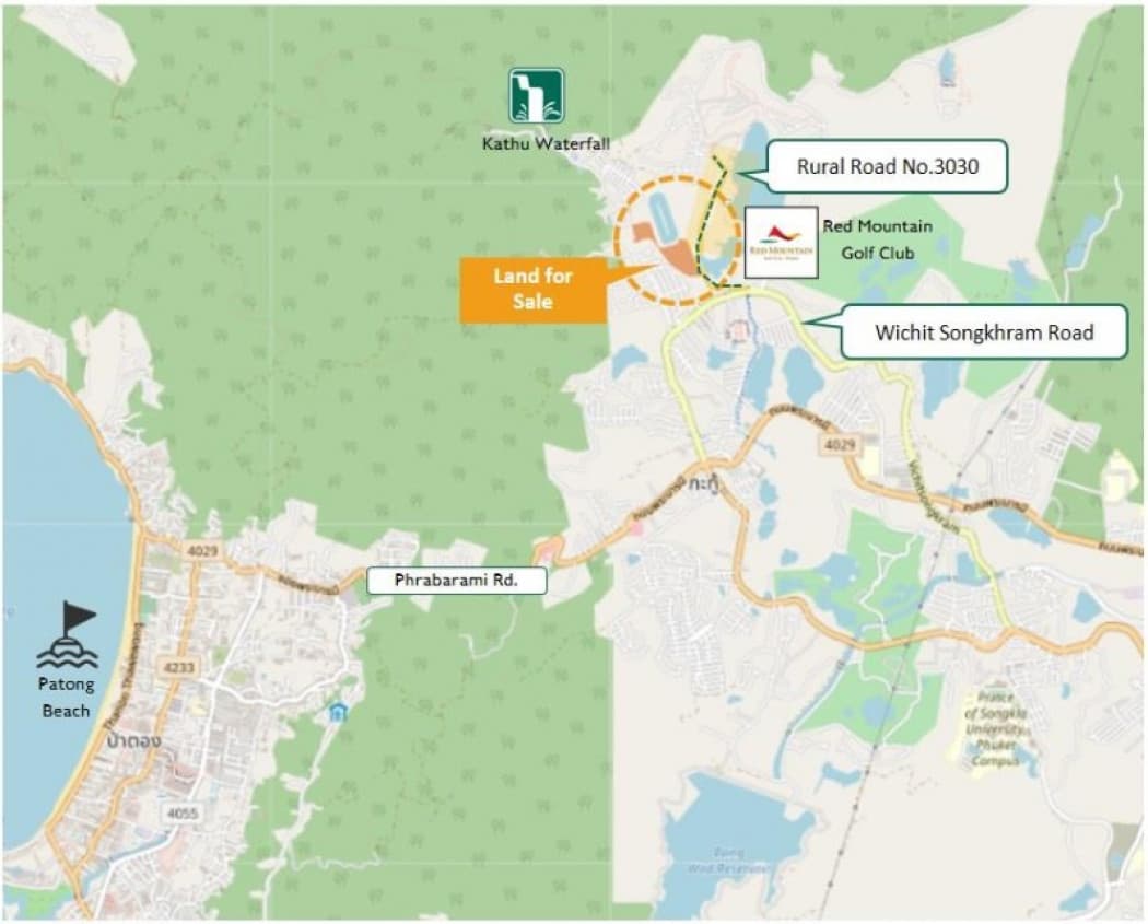 Land for sale in Phuket, Kathu,  39 rai 1 ngan 16.5 sq m, already filled - image 2